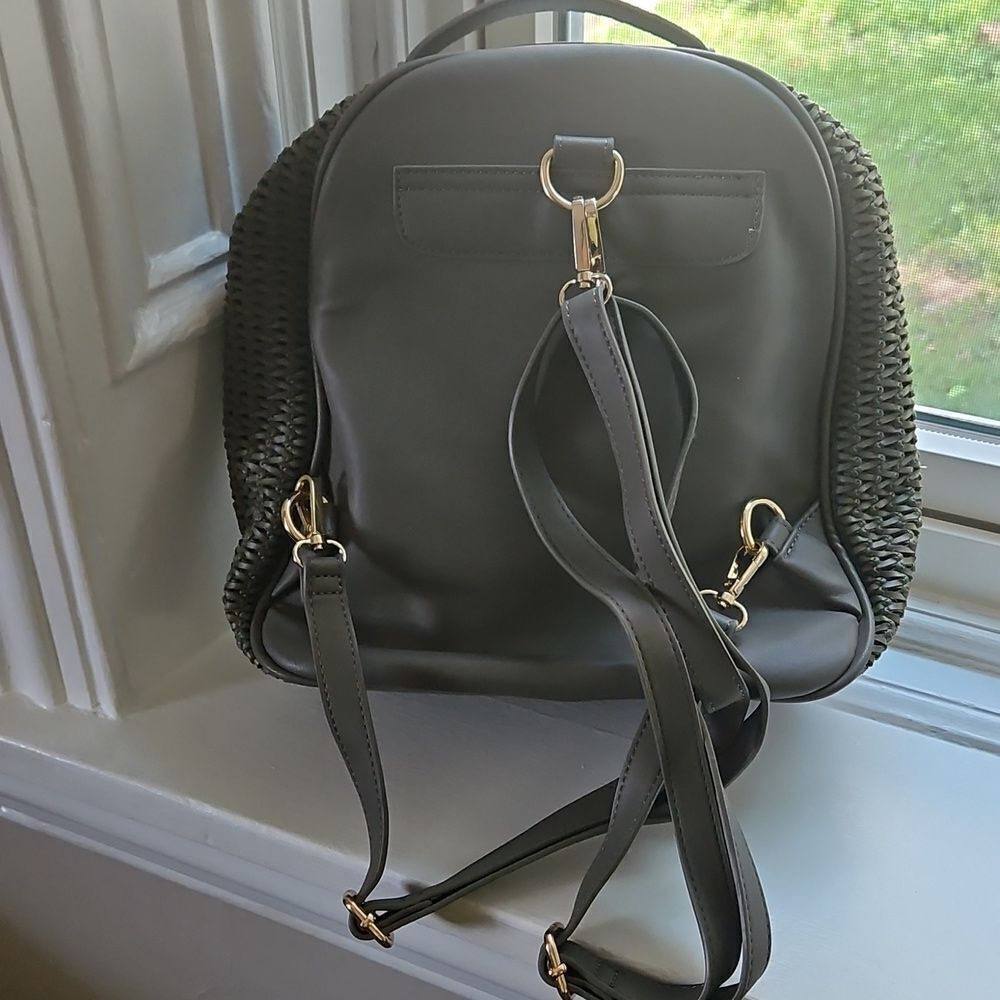 Bebe Vegan Leather Backpack - Picture 3 of 12